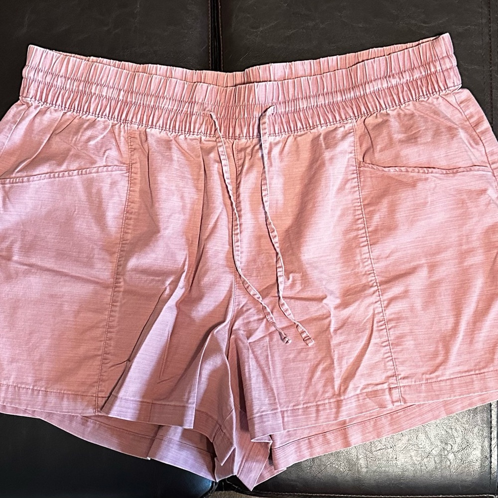 Ava & Viv High Waist Pink Women's Shorts